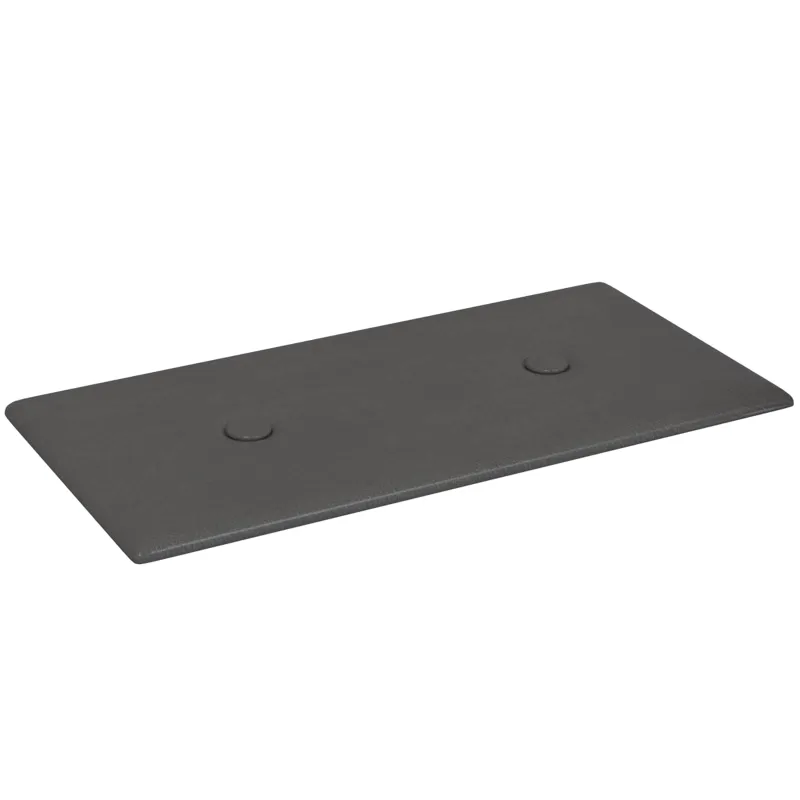 Sieninis galvūgalis 12 pcs Pilka 30 x 15 cm Dirbtinė oda