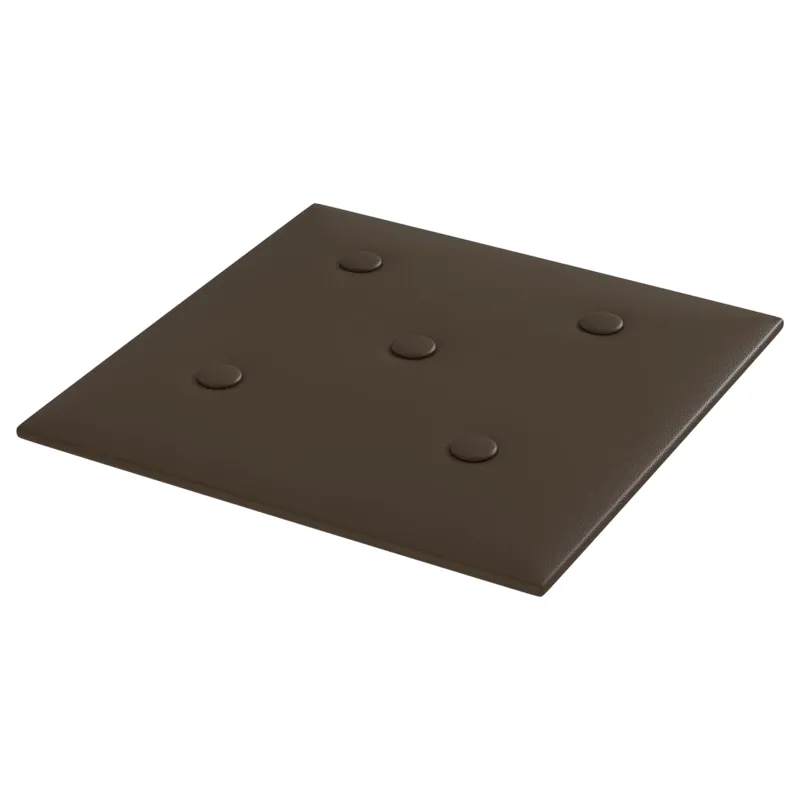 Sieninis galvūgalis 12 pcs Ruda 30 x 30 cm Dirbtinė oda