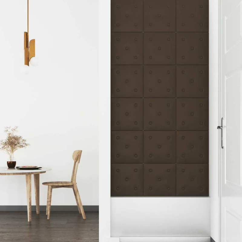 Sieninis galvūgalis 12 pcs Ruda 30 x 30 cm Dirbtinė oda