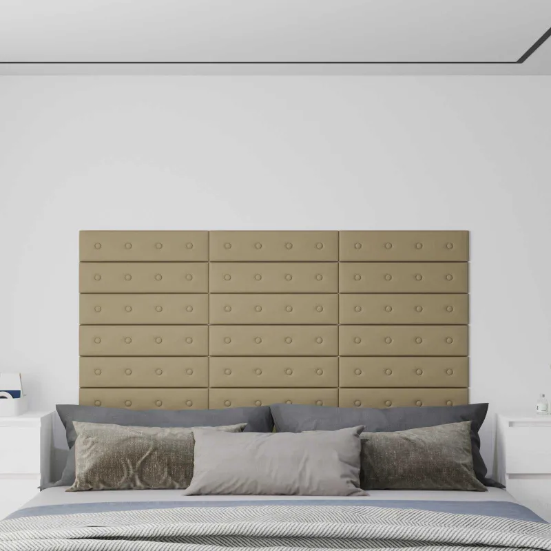 Sieninis galvūgalis 12 pcs Kapučino 60 x 15 cm Dirbtinė oda