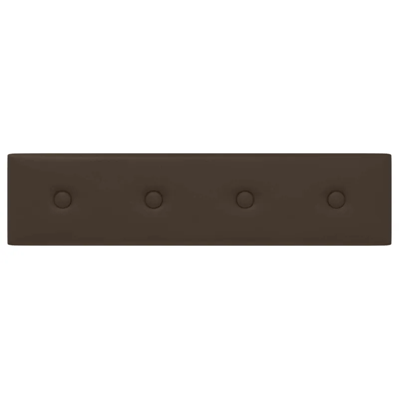 Sieninis galvūgalis 12 pcs Ruda 60 x 15 cm Dirbtinė oda