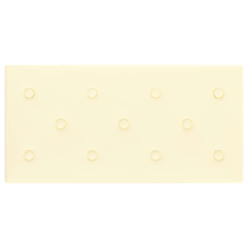 Sieninis galvūgalis 12 pcs Kreminė 60 x 30 cm Dirbtinė oda