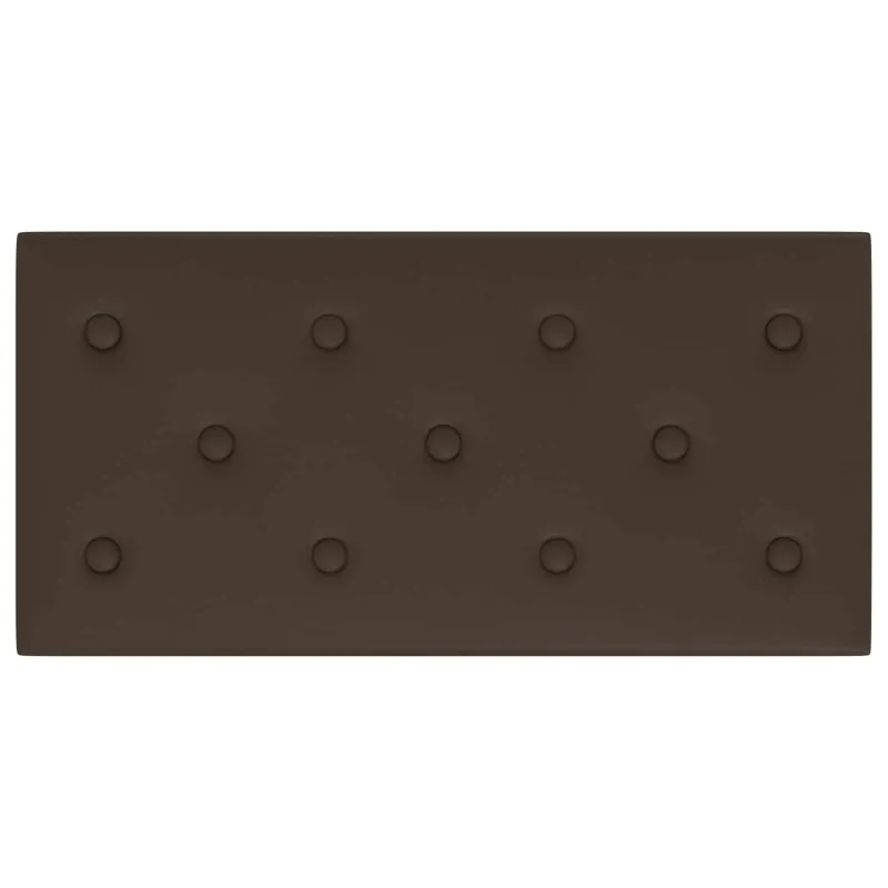 Sieninis galvūgalis 12 pcs Ruda 60 x 30 cm Dirbtinė oda