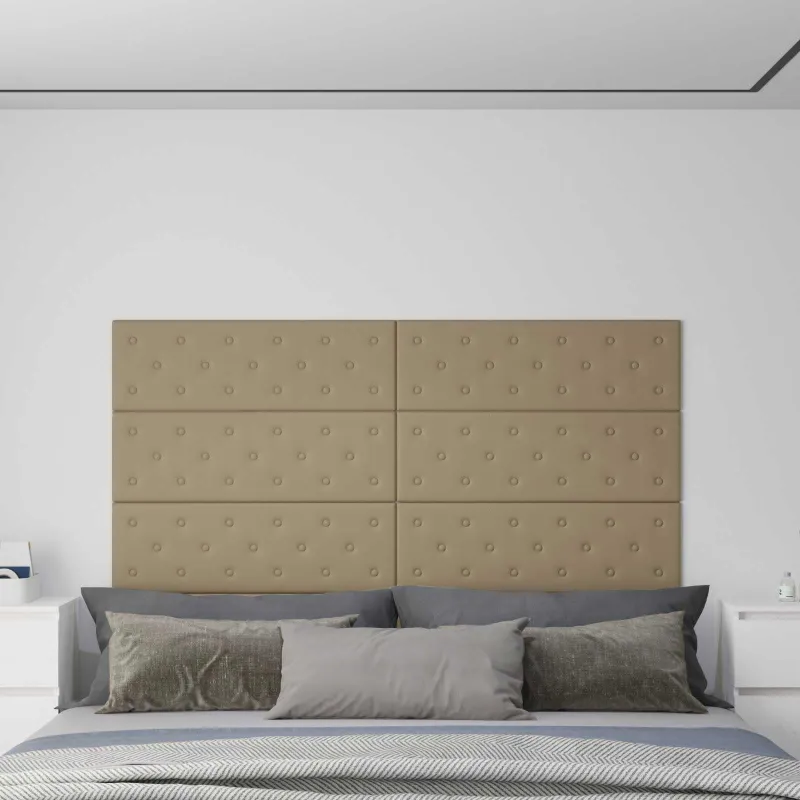 Sieninis galvūgalis 12 pcs Kapučino 90 x 30 cm Dirbtinė oda