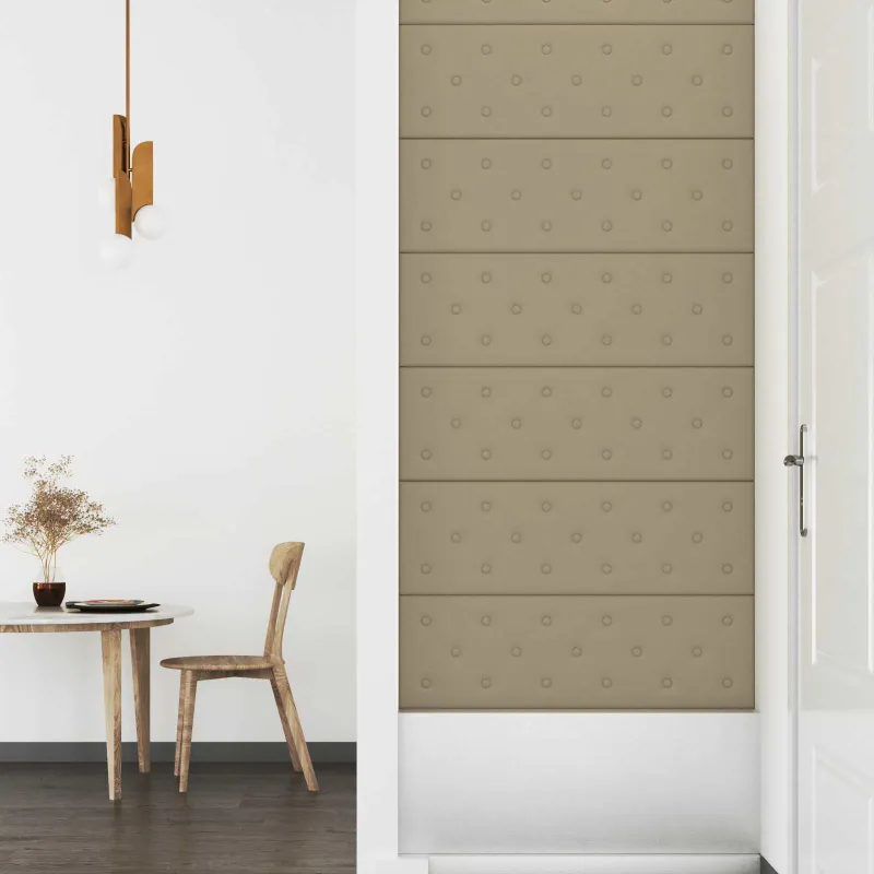 Sieninis galvūgalis 12 pcs Kapučino 90 x 30 cm Dirbtinė oda
