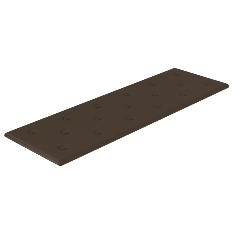 Sieninis galvūgalis 12 pcs Ruda 90 x 30 cm Dirbtinė oda
