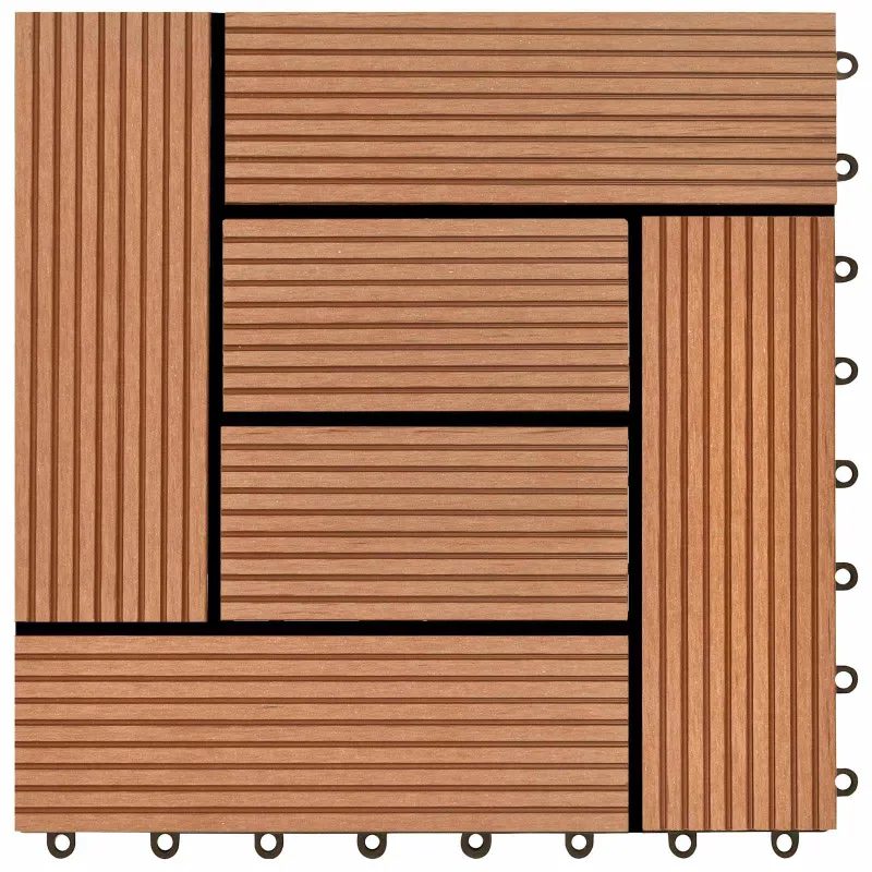 Terasinė Plytelė 11 pcs Ruda 30 x 30 cm MPK