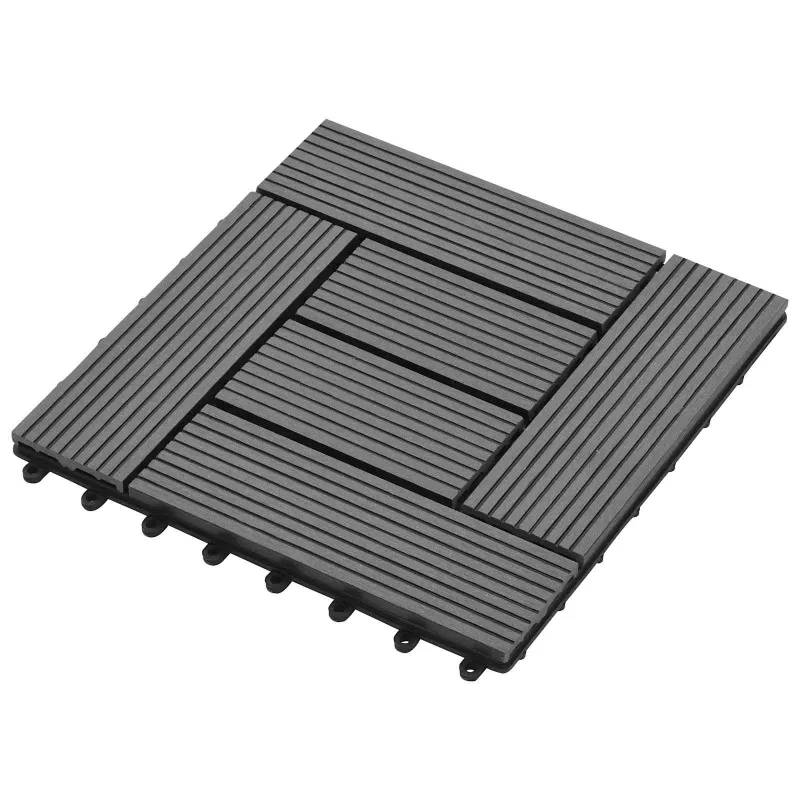 Terasinė Plytelė 11 pcs Pilka 30 x 30 cm MPK