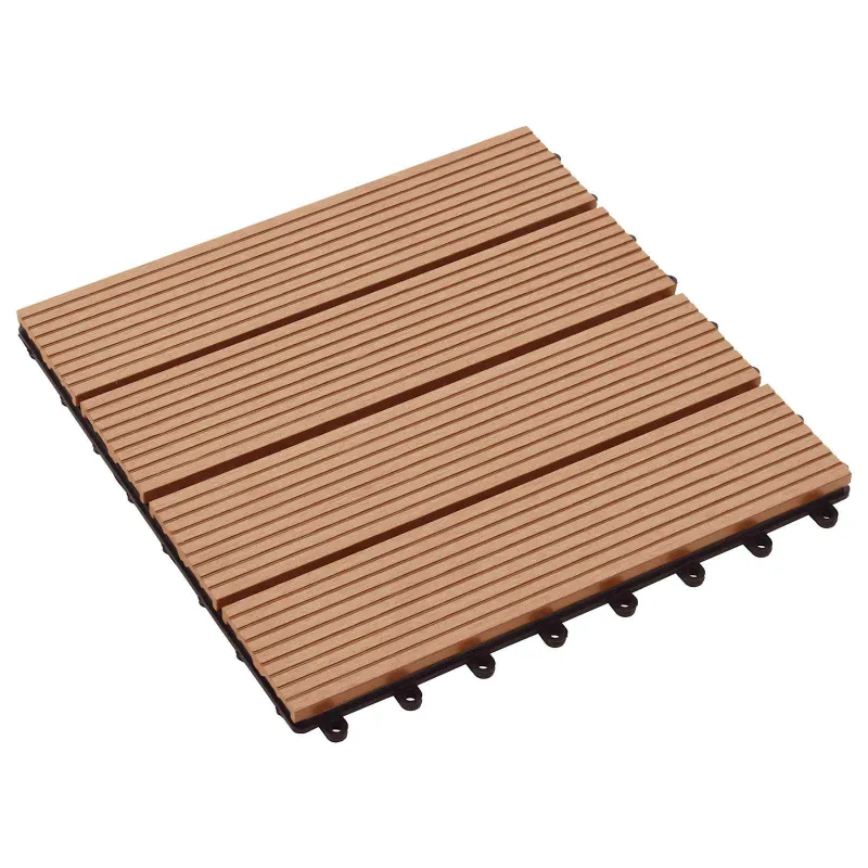 Terasinė Plytelė 11 pcs Tikmedis 30 x 30 cm MPK