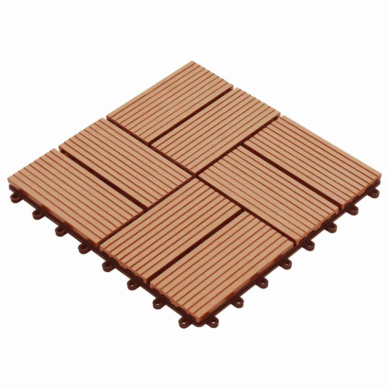 Terasinė Plytelė 11 pcs Tikmedis 30 x 30 cm MPK