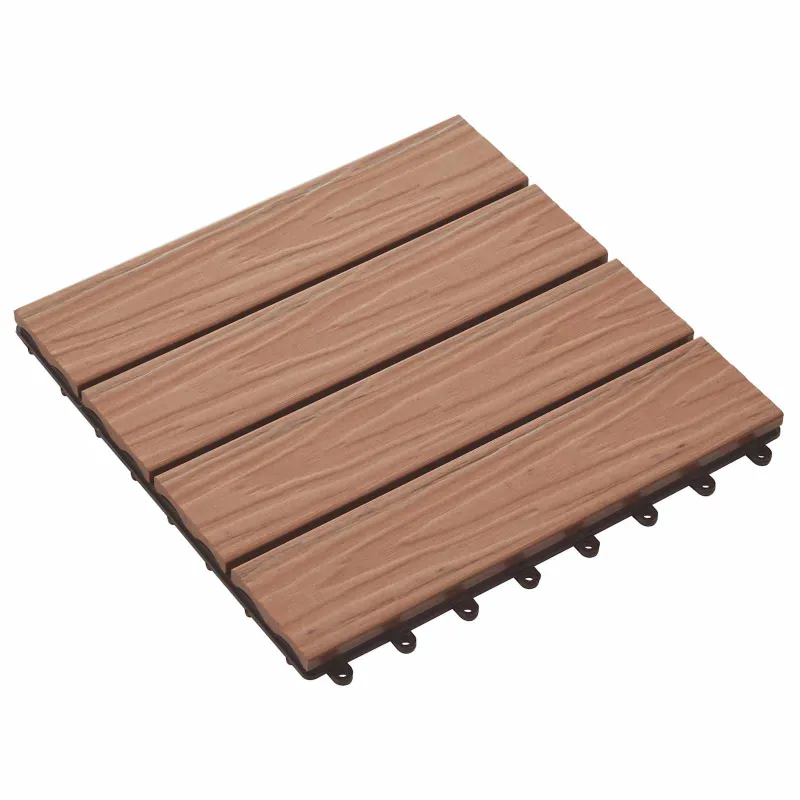 Terasinė Plytelė 11 pcs Šviesiai rudas 30 x 30 cm MPK