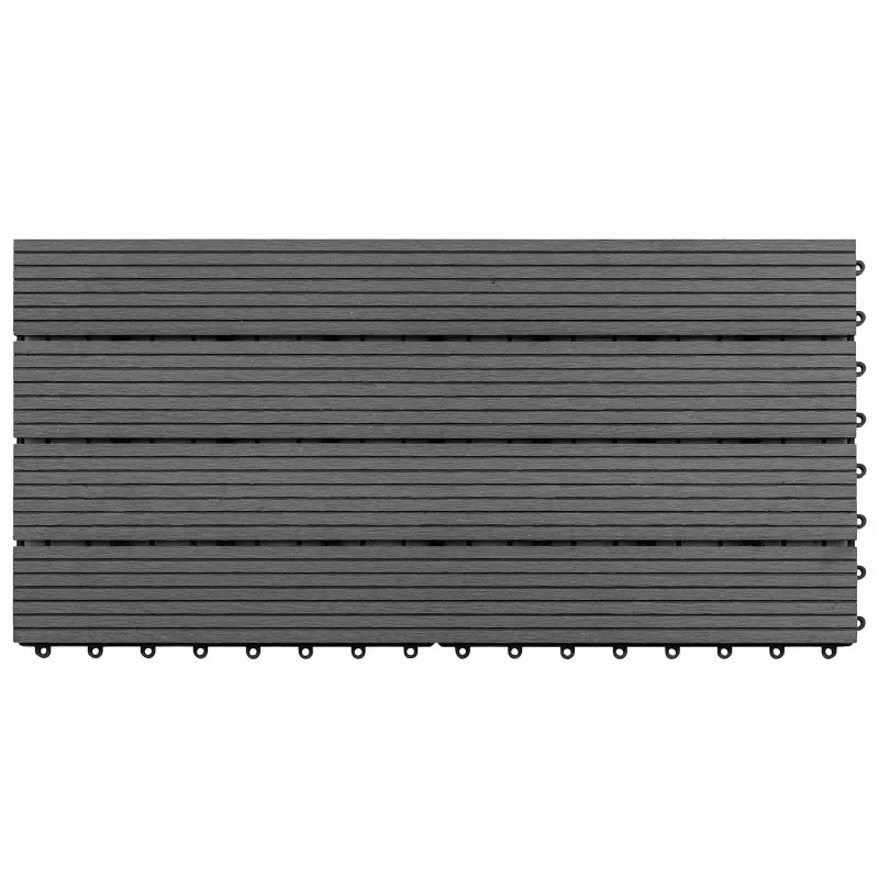 Terasinė Plytelė 6 pcs Pilka 60 x 30 cm MPK