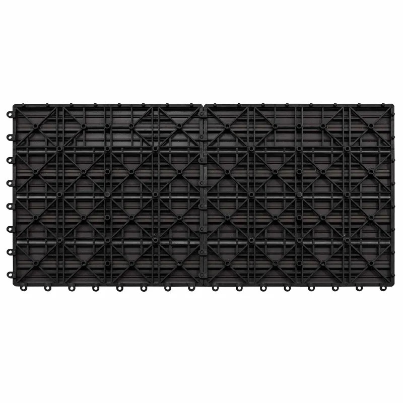 Terasinė Plytelė 6 pcs Tamsiai rudas 60 x 30 cm MPK