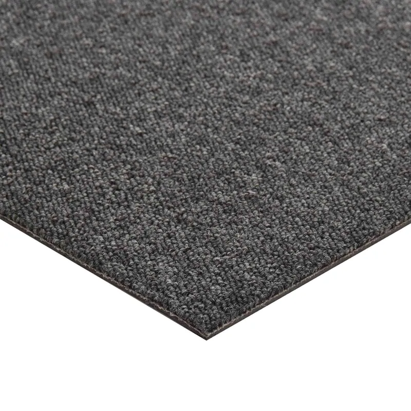 Kilimas 20 pcs Antracitas 50 x 50 cm 100% polipropileno