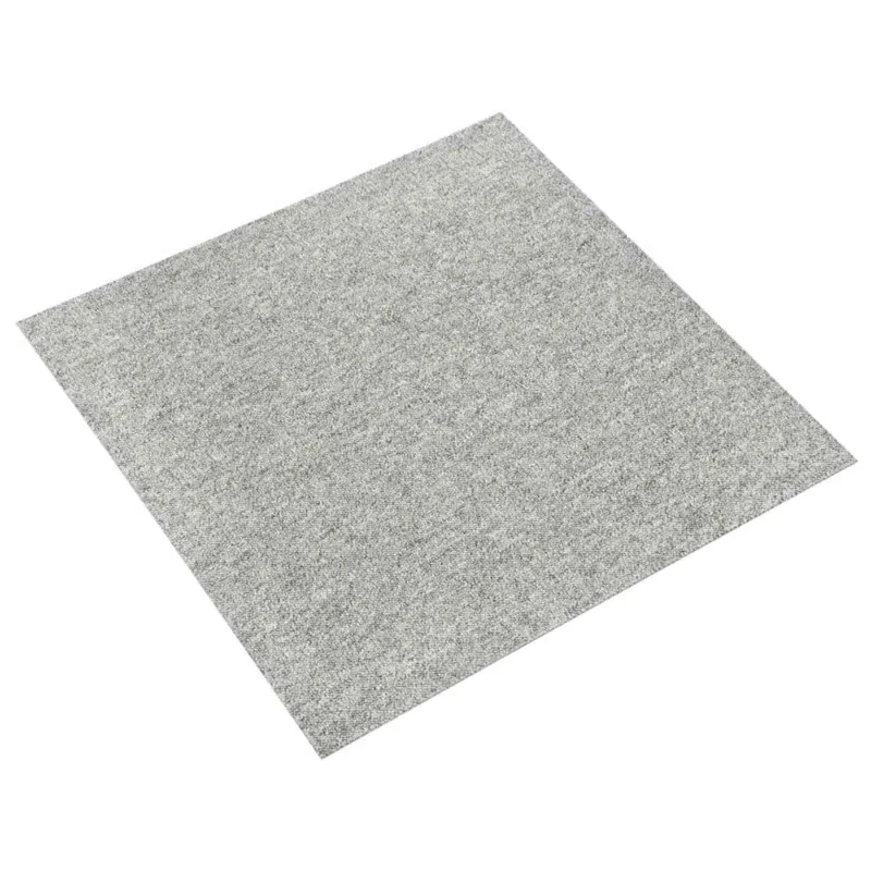 Kilimas 20 pcs Šviesiai pilka 50 x 50 cm 100% polipropileno