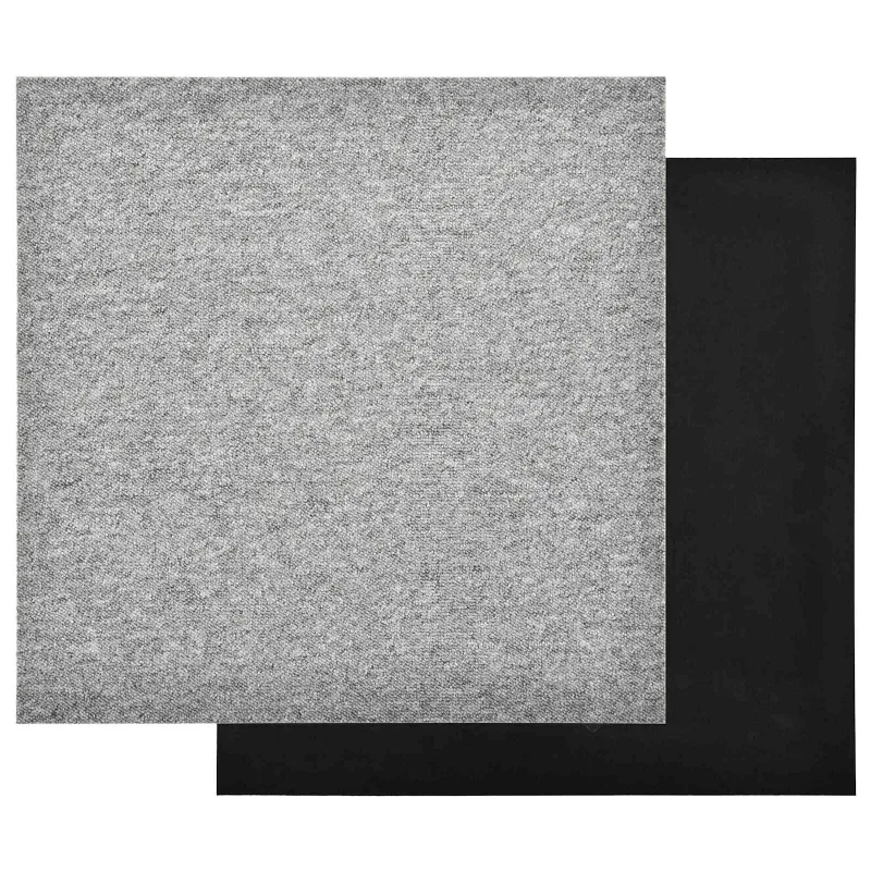 Kilimas 20 pcs Šviesiai pilka 50 x 50 cm 100% polipropileno