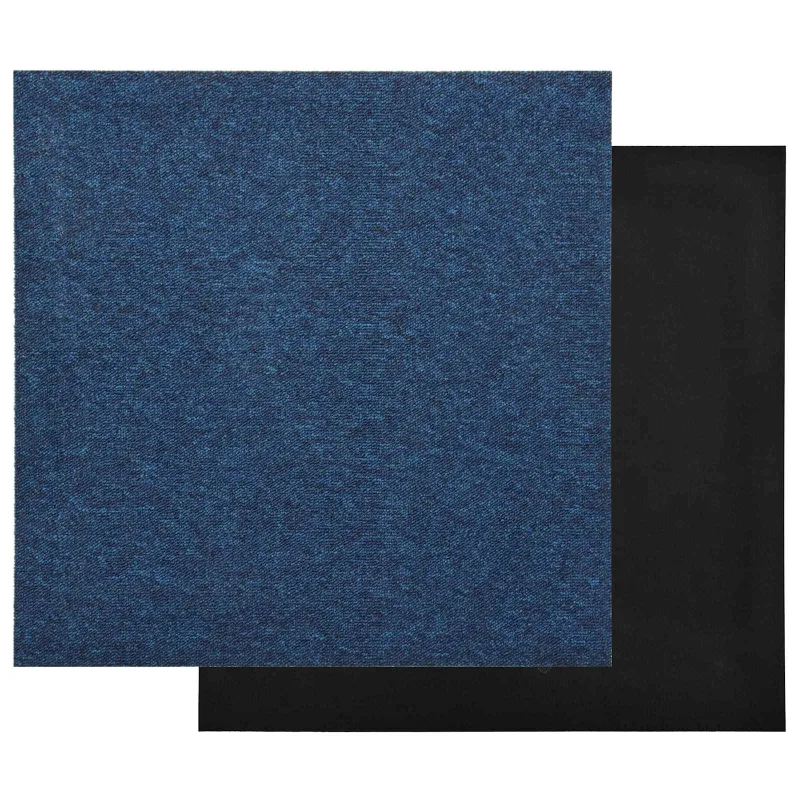 Kilimas 20 pcs Tamsiai mėlyna 50 x 50 cm 100% polipropileno