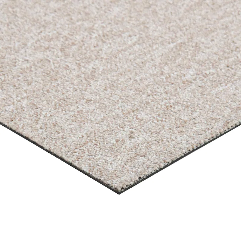 Kilimas 20 pcs Šviesiai smėlinė 50 x 50 cm 100% polipropileno