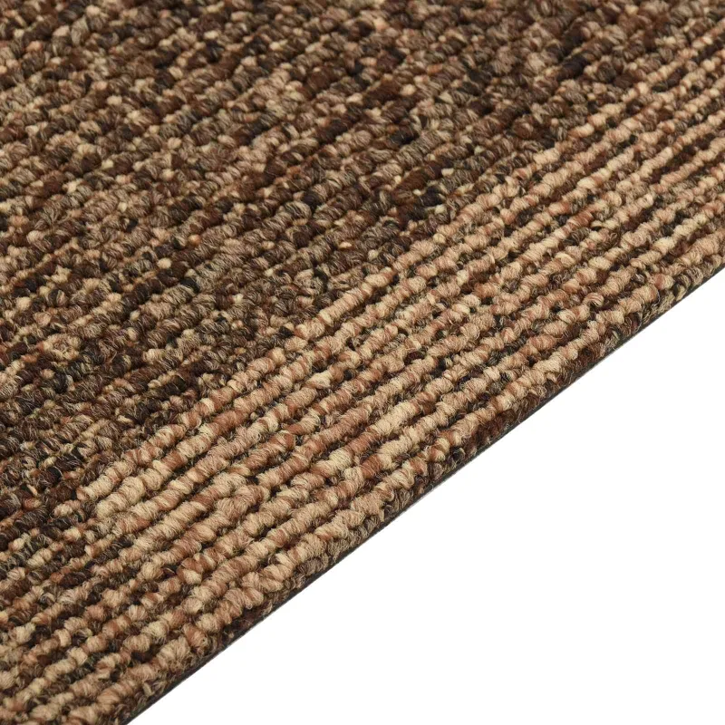 Grindų kilimas 20 pcs Ruda 50 x 50 cm PP