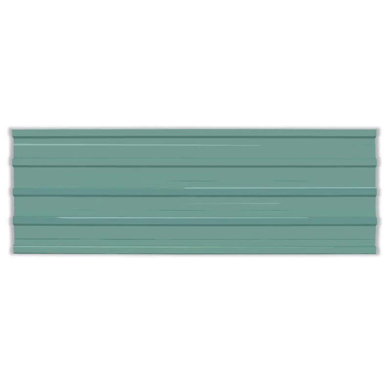 Stogo plokštė 12 pcs Žalia 129 x 45 cm Galvanizuotas plienas