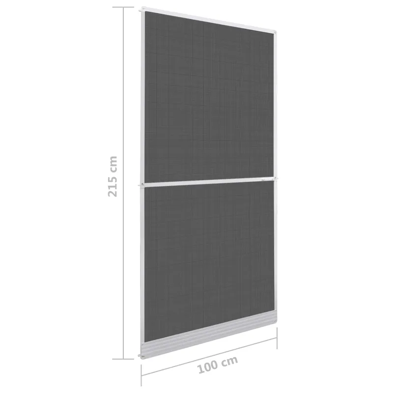 Sukamasis vabzdžių tinklas Balta ir juoda 100 x 215 cm