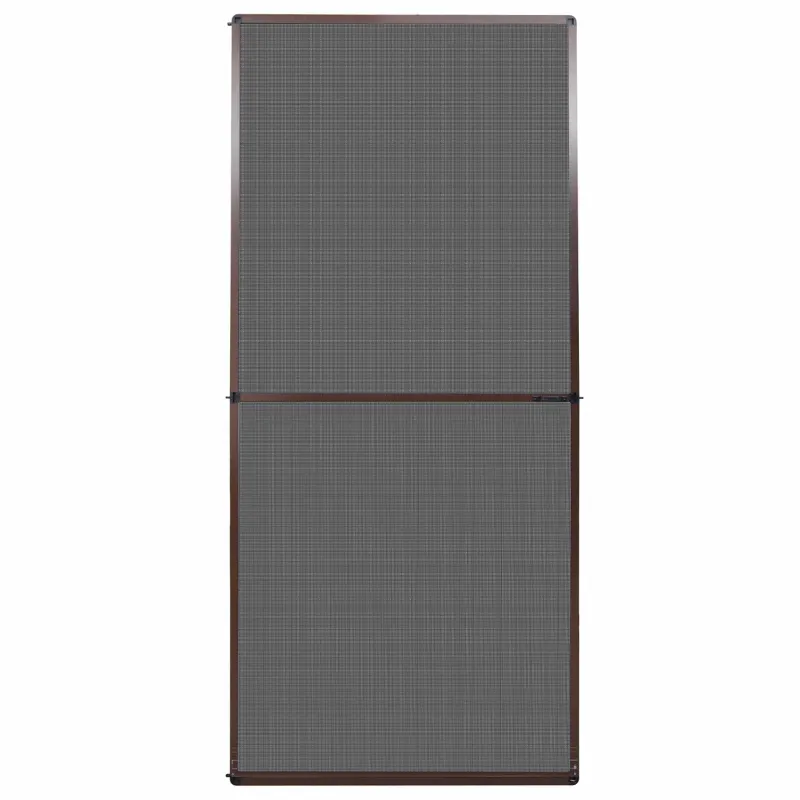 Sukamasis vabzdžių tinklas Ruda ir juoda 100 x 215 cm