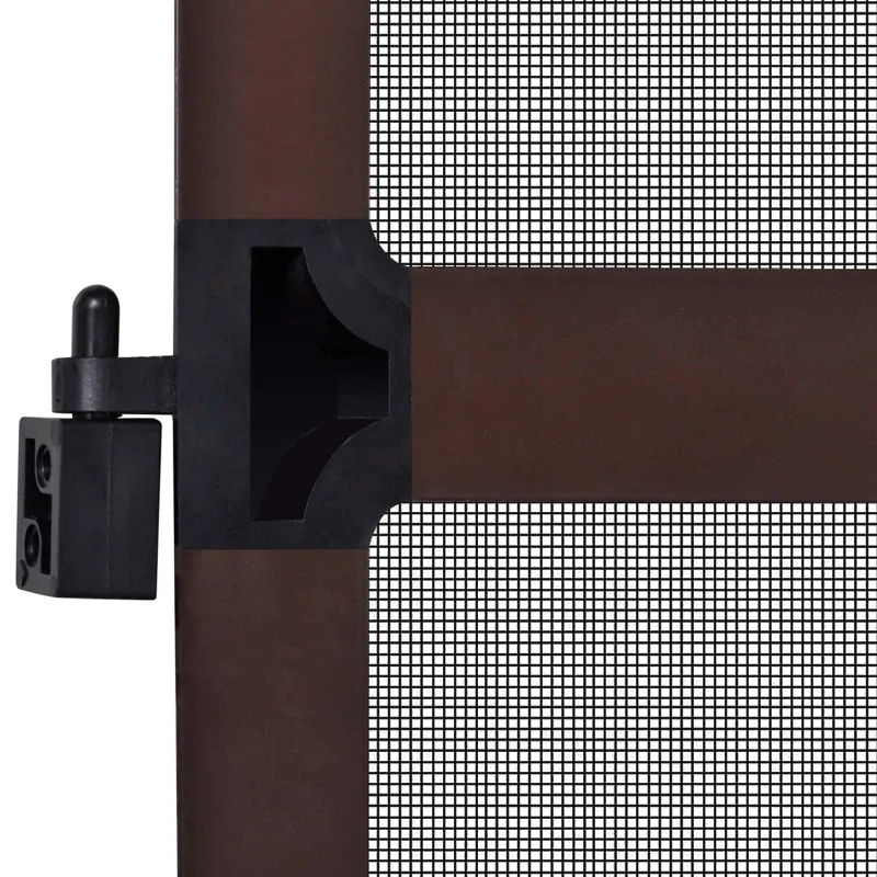 Sukamasis vabzdžių tinklas Ruda ir juoda 100 x 215 cm