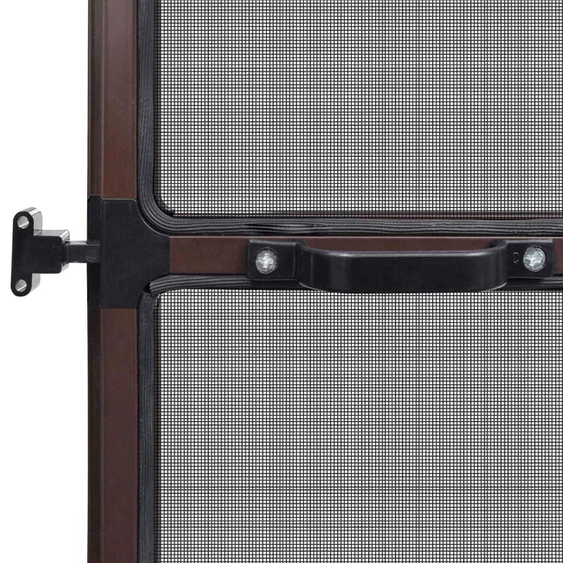 Sukamasis vabzdžių tinklas Ruda ir juoda 100 x 215 cm