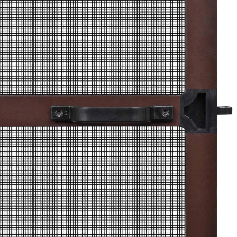 Sukamasis vabzdžių tinklas Ruda ir juoda 120 x 240 cm