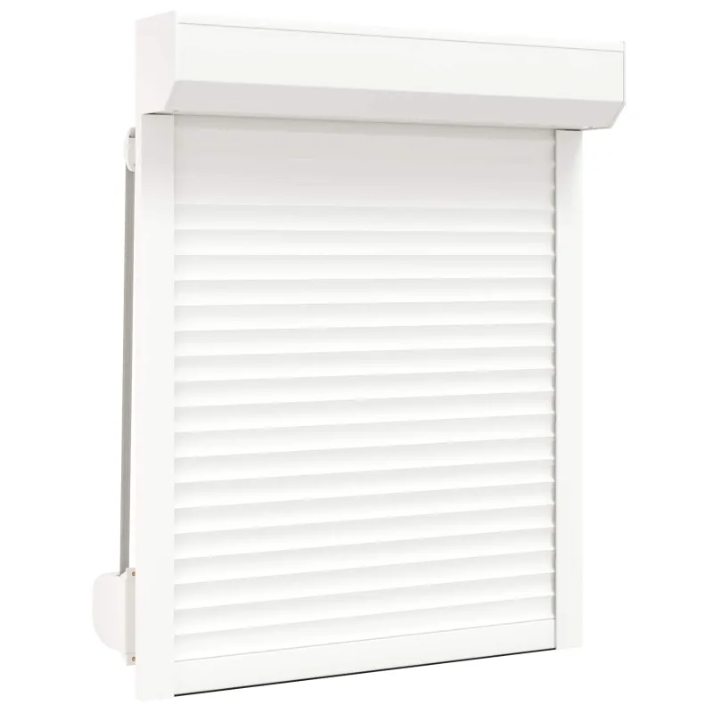 Ritinys uždangalas Baltas 70 x 100 cm Aliuminis ir poliuretanas