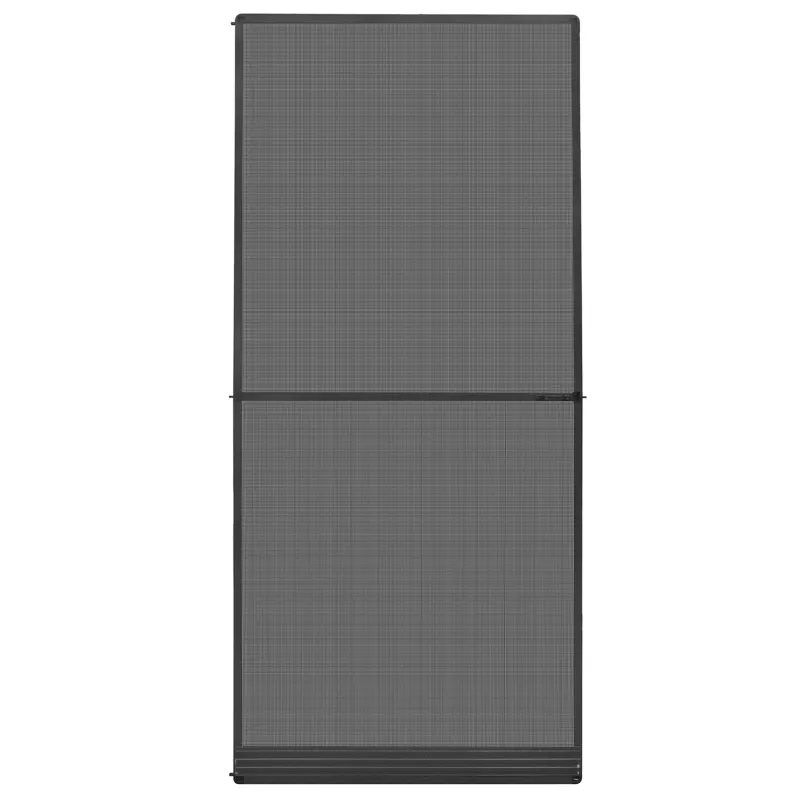 Sukamasis vabzdžių tinklas Antracito ir juoda 100 x 215 cm