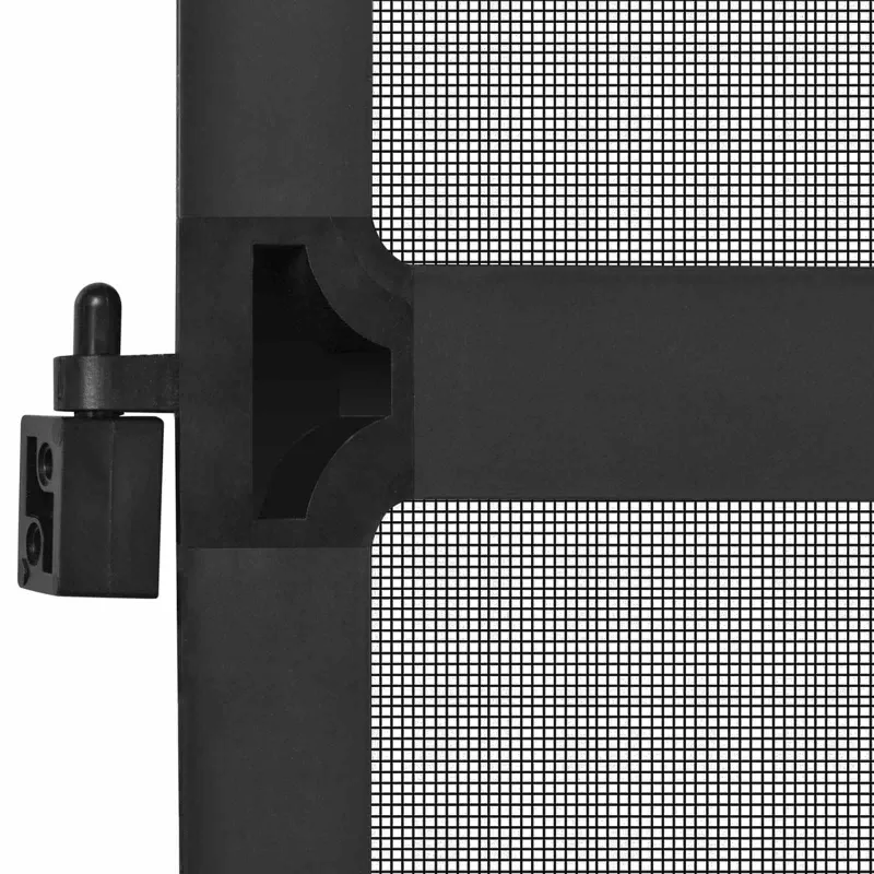 Sukamasis vabzdžių tinklas Antracito ir juoda 120 x 240 cm