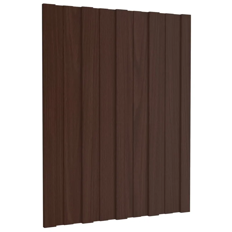 Stogo plokštė 12 pcs Ruda 60 x 45 cm Galvanizuotas plienas
