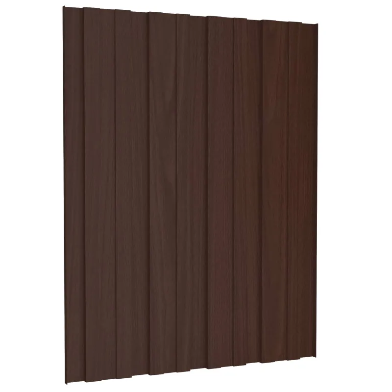 Stogo plokštė 12 pcs Ruda 60 x 45 cm Galvanizuotas plienas