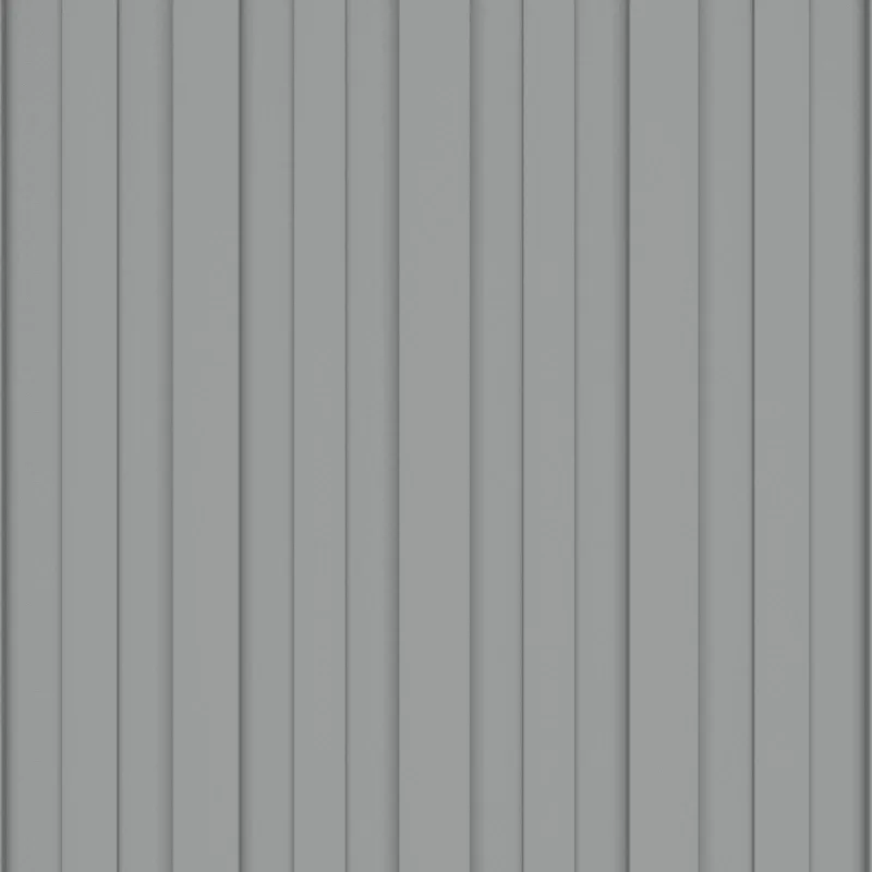 Stogo plokštė 12 pcs Pilka 80 x 45 cm Galvanizuotas plienas
