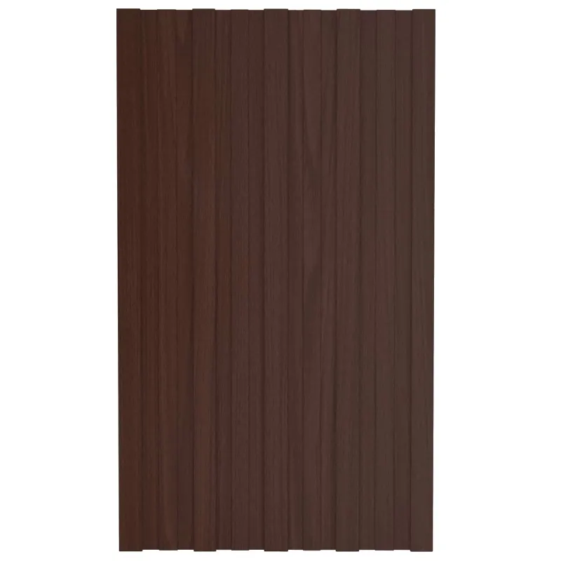 Stogo plokštė 12 pcs Ruda 80 x 45 cm Galvanizuotas plienas