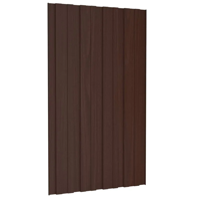 Stogo plokštė 36 pcs Ruda 80 x 45 cm Galvanizuotas plienas