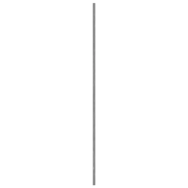 Stogo plokštė 12 pcs Sidabrinė 80 x 45 cm Galvanizuotas plienas