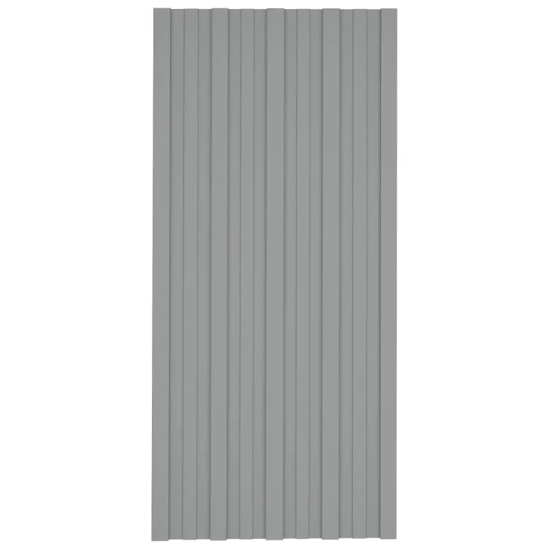 Stogo plokštė 36 pcs Pilka 100 x 45 cm Galvanizuotas plienas
