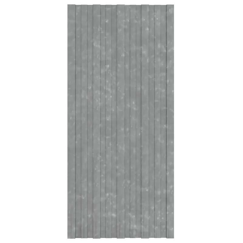 Stogo plokštė 12 pcs Sidabrinė 100 x 45 cm
