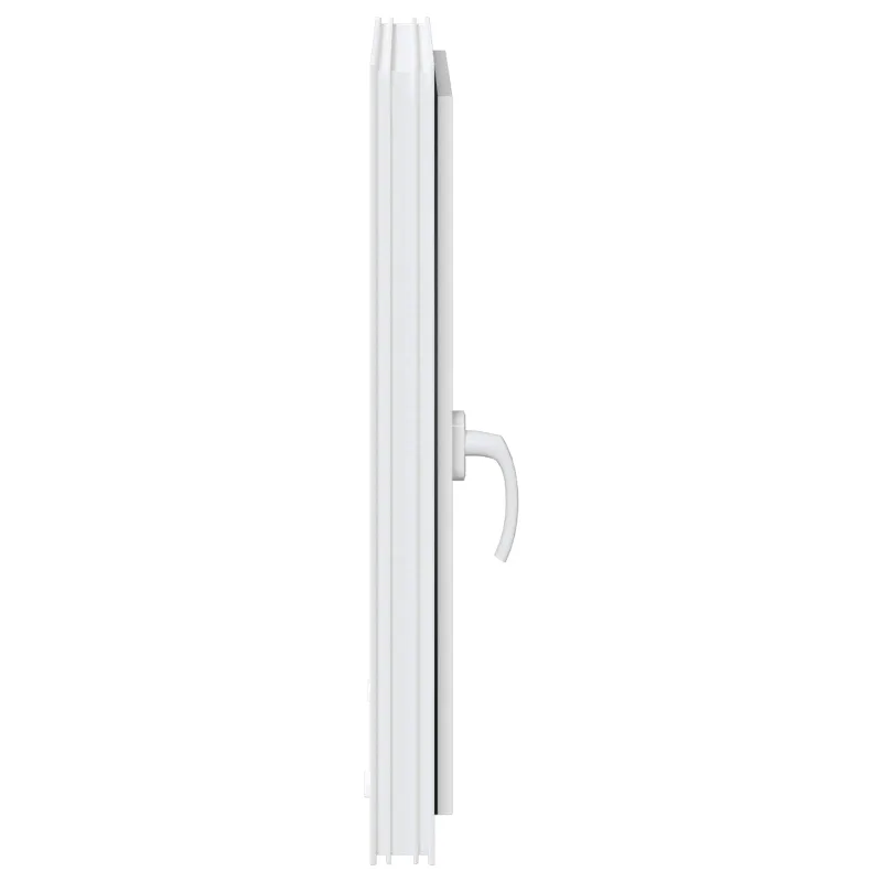 Požeminio lango RISOR 50 x 75 cm PVC ir stiklas Balta