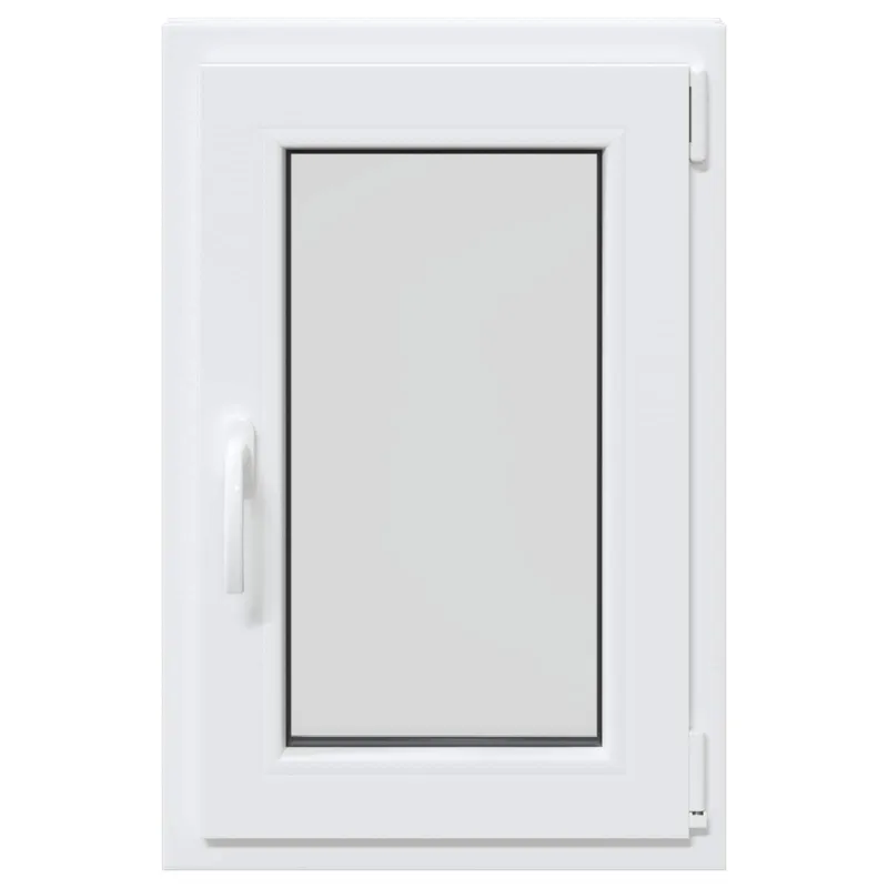 Požeminio lango RISOR 50 x 75 cm PVC ir stiklas Balta