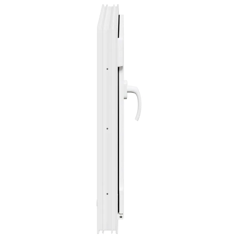 Požeminio lango RISOR 60 x 60 cm PVC ir stiklas Balta