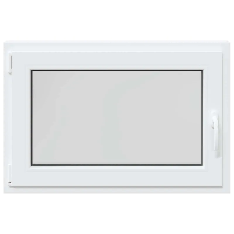 Požeminio lango RISOR 90 x 50 cm PVC ir stiklas Balta