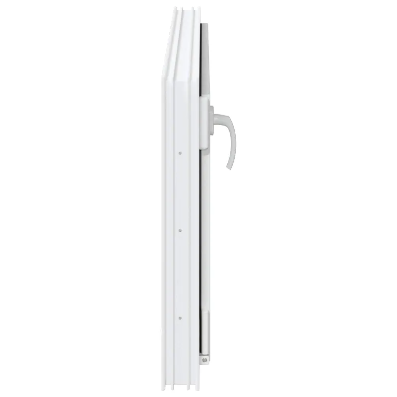 Požeminio lango RISOR 100 x 50 cm PVC ir stiklas Balta