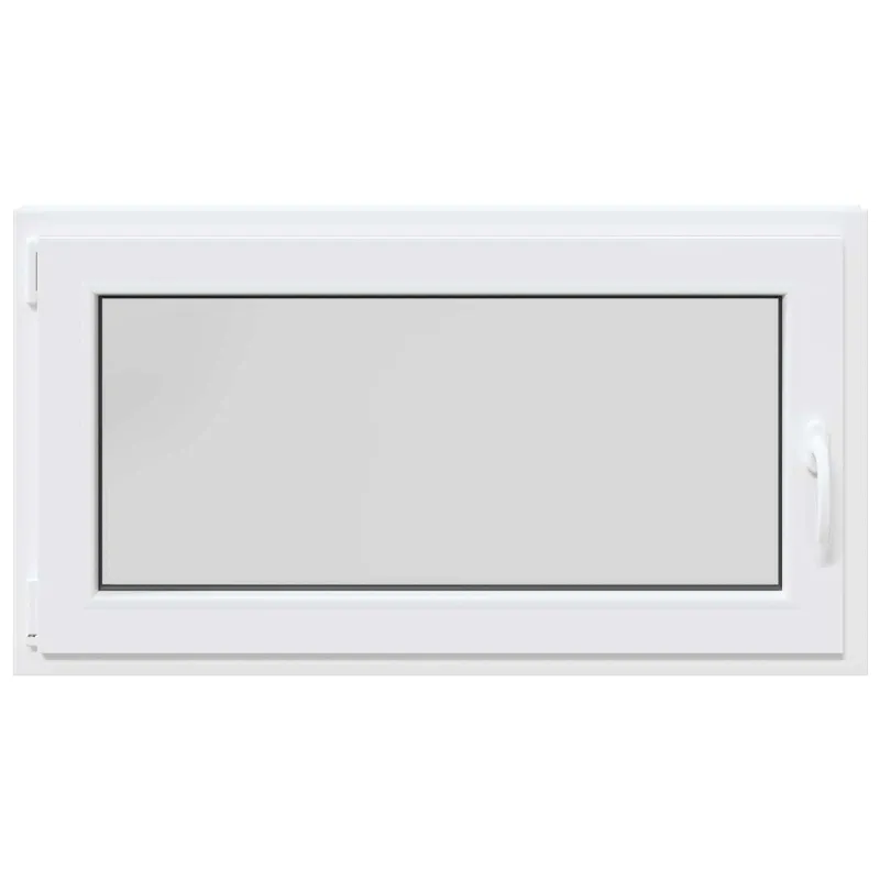 Požeminio lango RISOR 110 x 70 cm PVC ir stiklas Balta