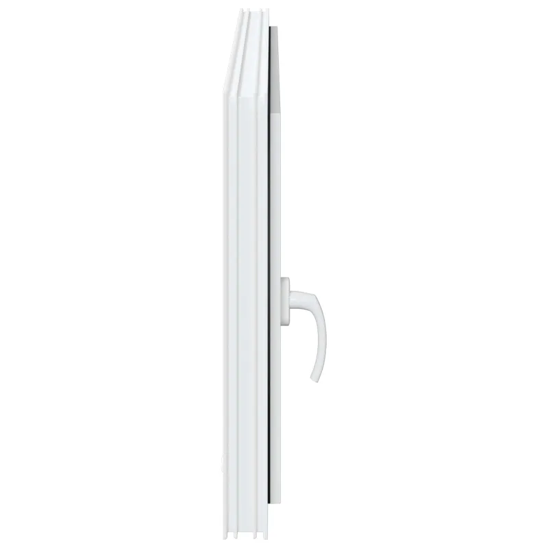 Požeminio lango RISOR 120 x 60 cm PVC ir stiklas Balta