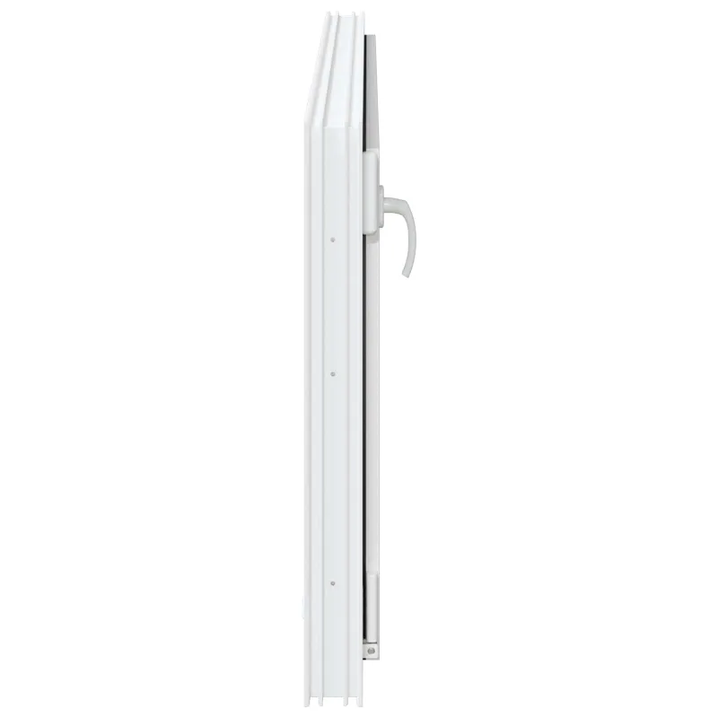 Požeminio lango RISOR 120 x 60 cm PVC ir stiklas Balta