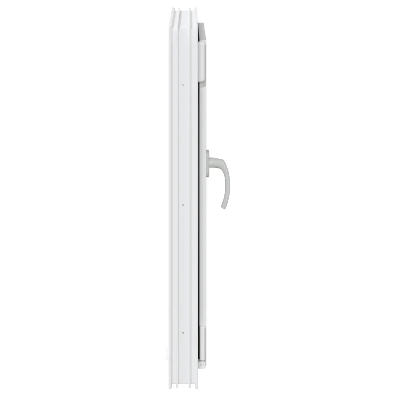 Požeminio lango RISOR 50 x 75 cm PVC ir stiklas Balta