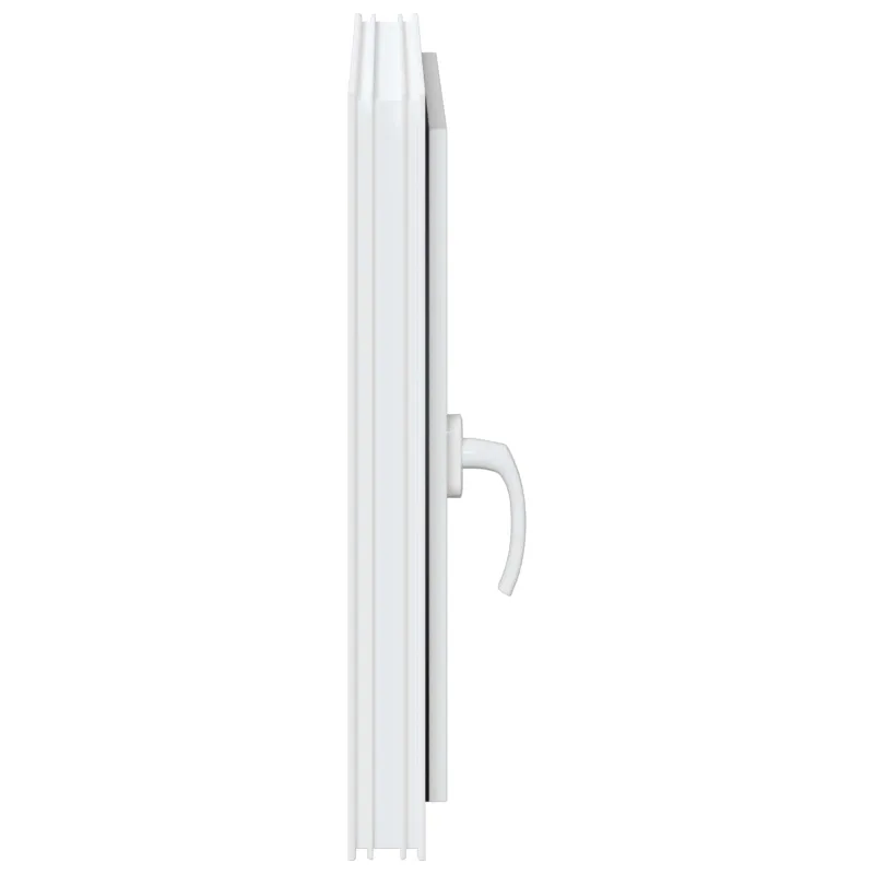 Požeminio lango RISOR 60 x 60 cm PVC ir stiklas Balta